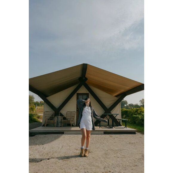 LEVI'S Denim Utility Shortalls in Wash Truth Slip Size Medium - Picture 11 of 11